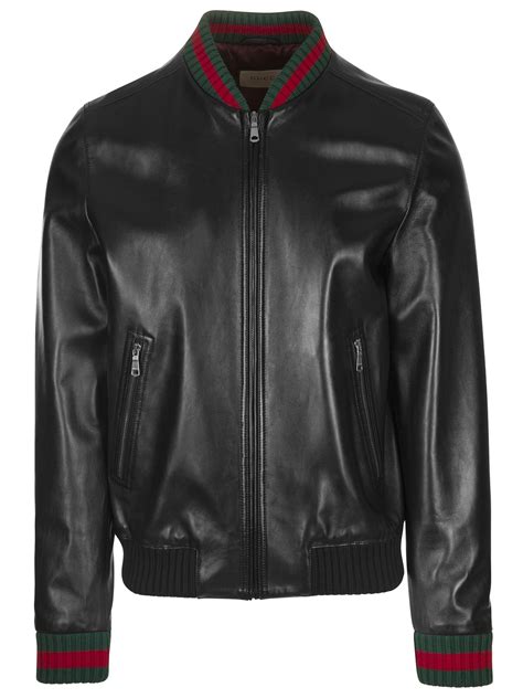 g gucci jacket suede vintage|gucci web black leather jacket.